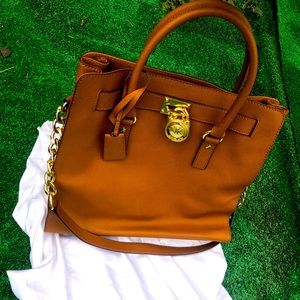 Michael Kors Saffiano Leather Shoulder Bag